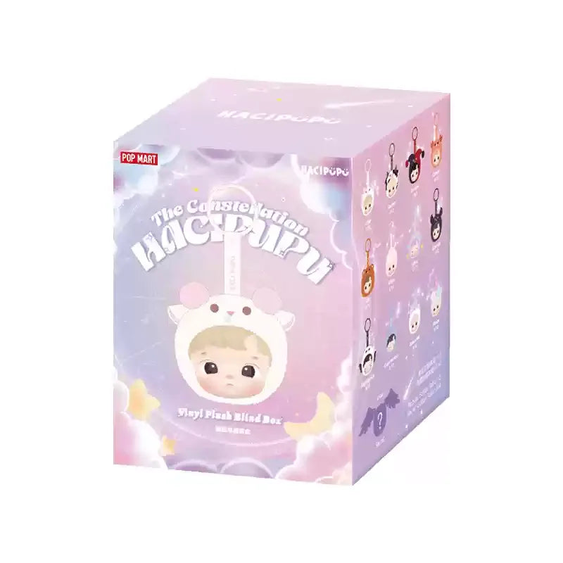 Authentic Hacipupu Constellation Series – Cute Vinyl Keychain Pendant Gift - The Prime Shop