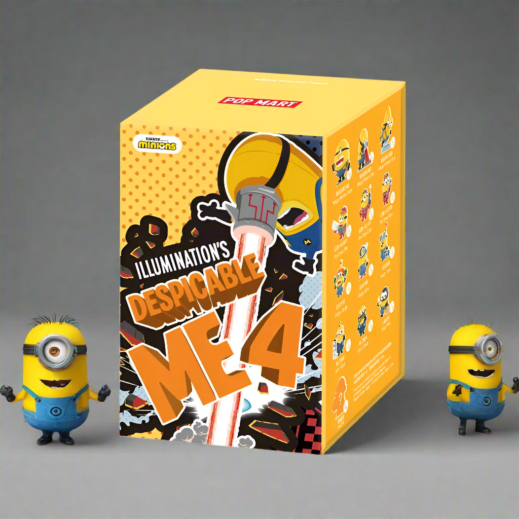 POP MART Despicable Me 4 Mystery Box – Minions Blind Box Action Figures, Perfect Birthday Gift - The Prime Shop
