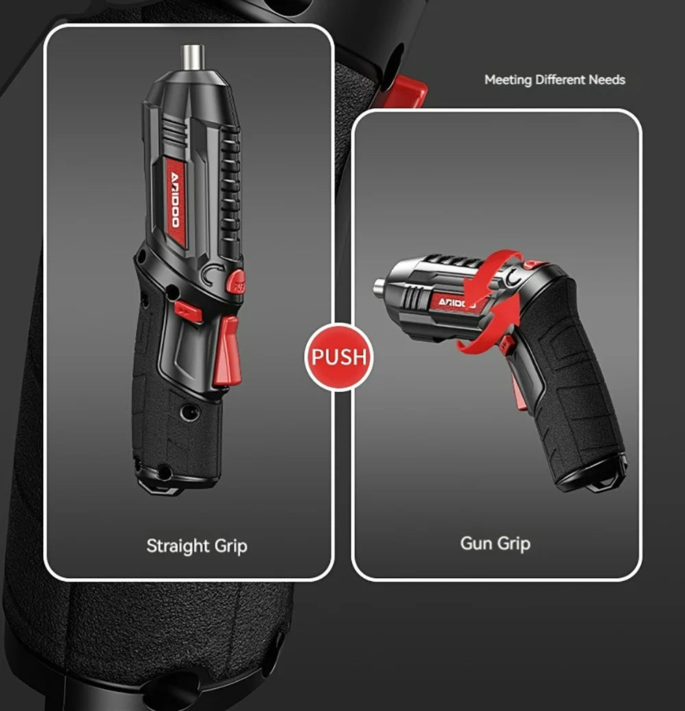 Portable Electric Screwdriver – Compact, Rechargeable Tool for Easy DIY Projects - The Prime Shop