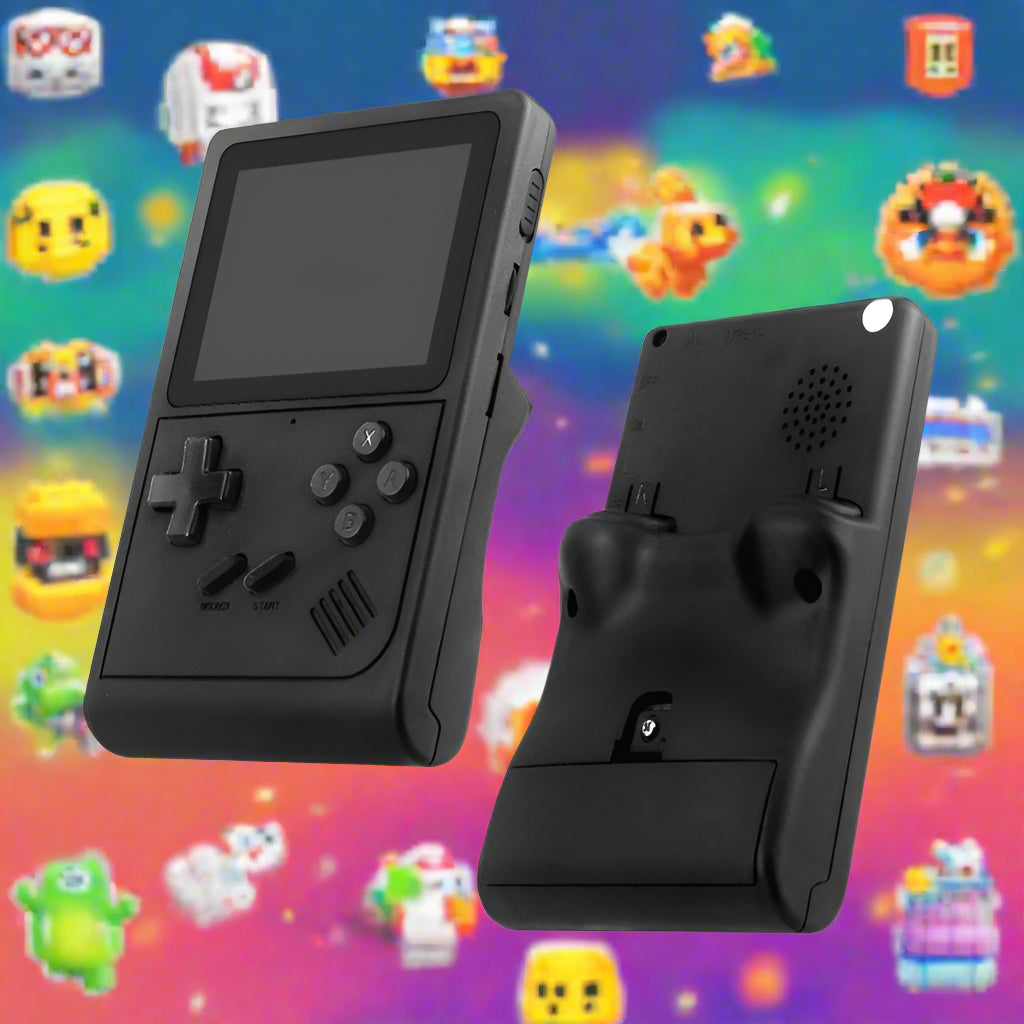 Portable Retro Handheld Game Console – Mini GB300 with NES/SNES/GBA Emulators, Perfect Kid Gift