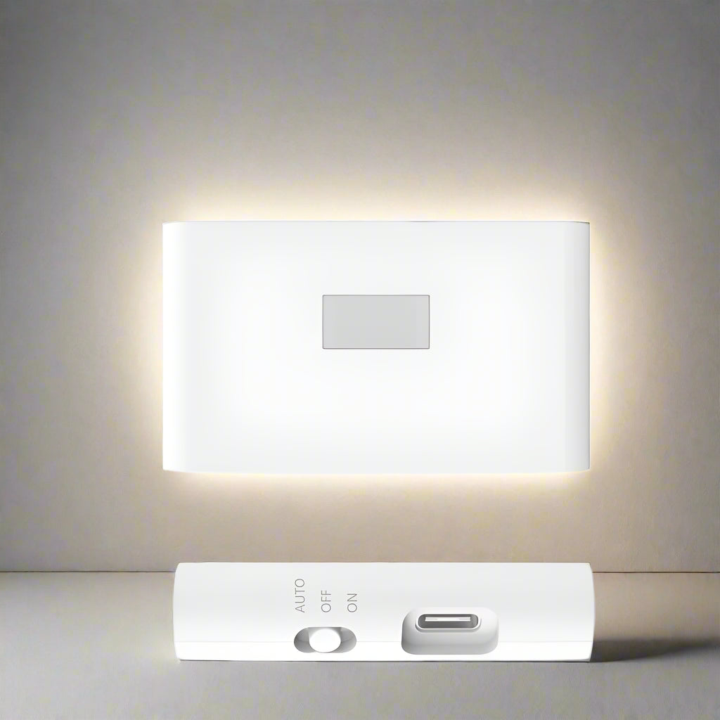 LED Induction Night Light, Wireless USB Rechargeable, Motion Sensor for Bedroom, Corridor, Cabinet