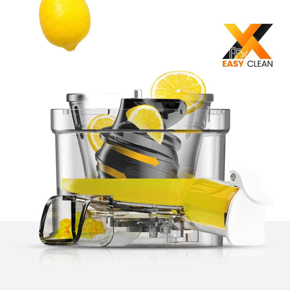 Mini Slow Juicer – Portable Electric Extractor, Easy-Clean Blender, Ice Cream Maker - The Prime Shop