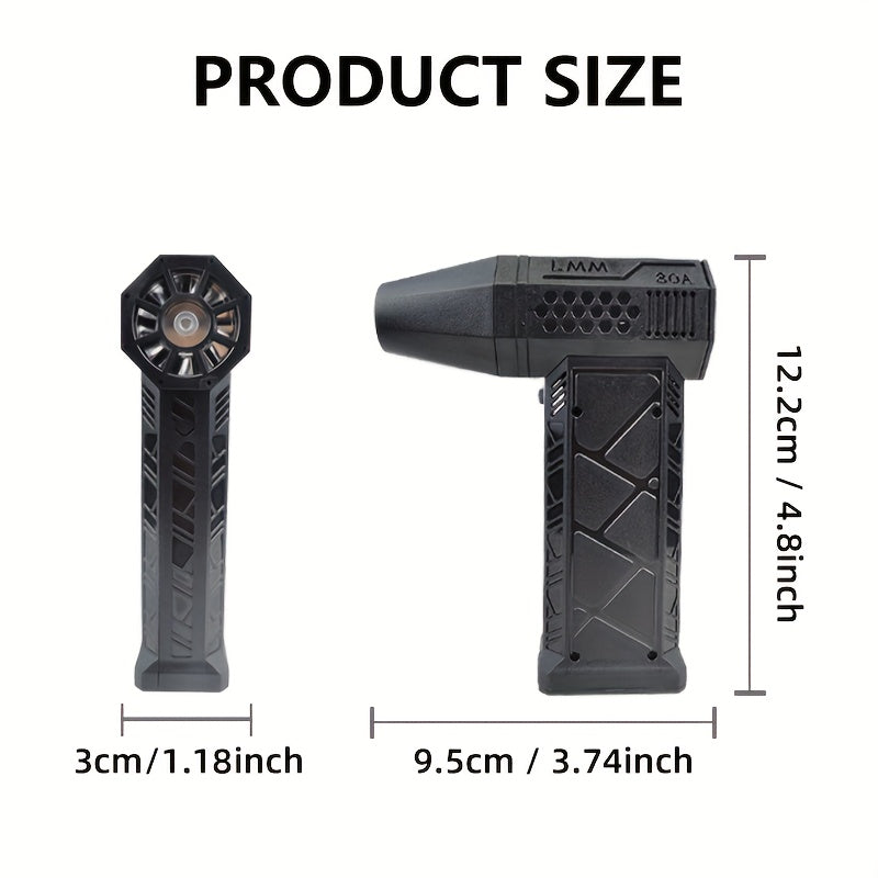 USB Rechargeable Portable Turbo Fan – Ultra-Powerful, Compact, Perfect for Travel - The Prime Shop