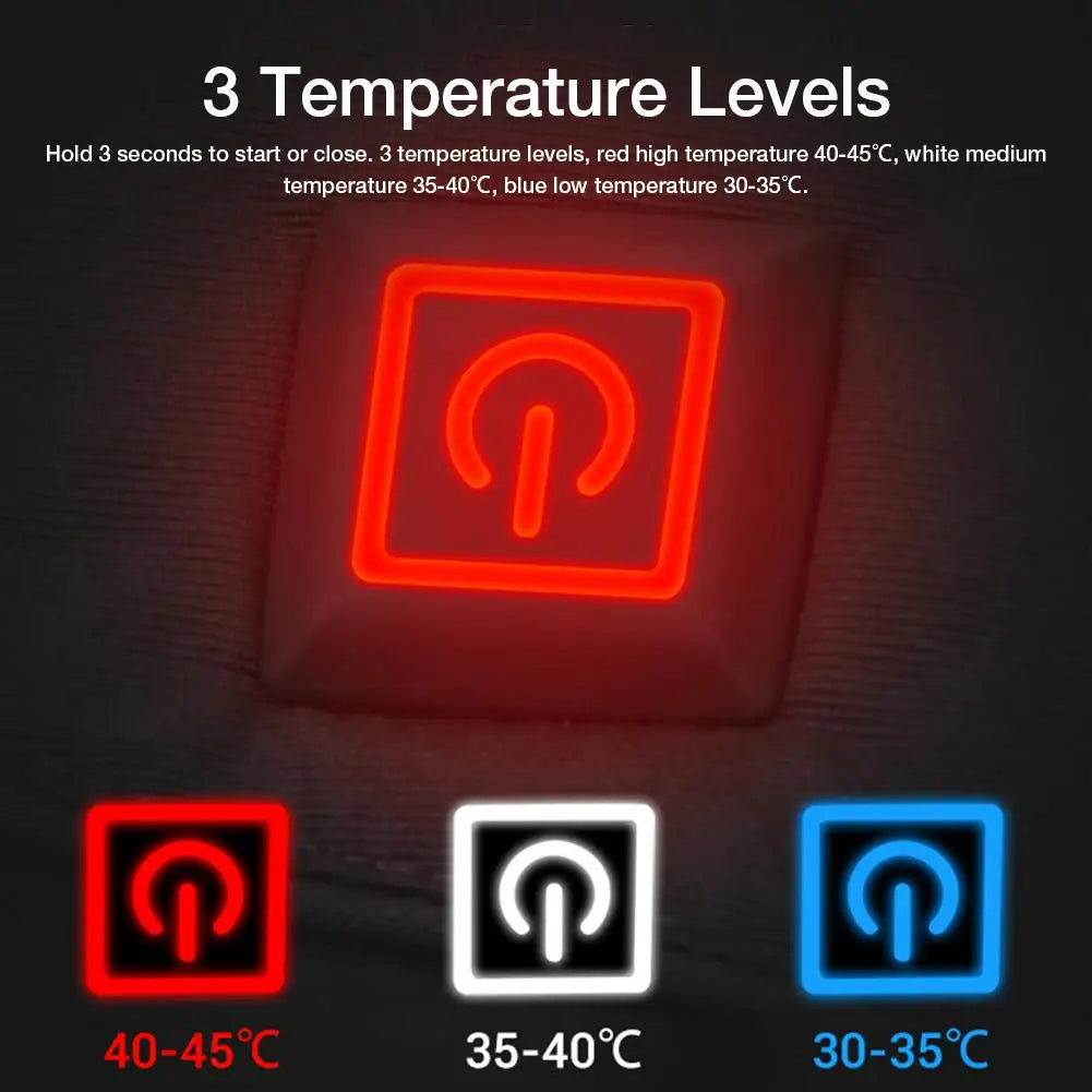 Heated Gloves for Winter – 3.7V Rechargeable Battery Electric Hand Warmers for Skiing, Fishing, Cycling - The Prime Shop