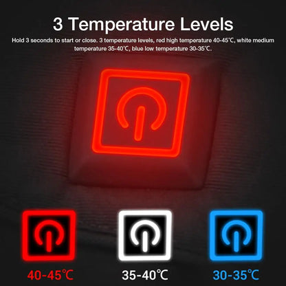 Heated Gloves for Winter – 3.7V Rechargeable Battery Electric Hand Warmers for Skiing, Fishing, Cycling - The Prime Shop