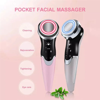 USB Skin Rejuvenation Ion Technology Beauty EMS Equipment For Facial Cleansing Skin Rejuvenation Massager - The Prime Shop