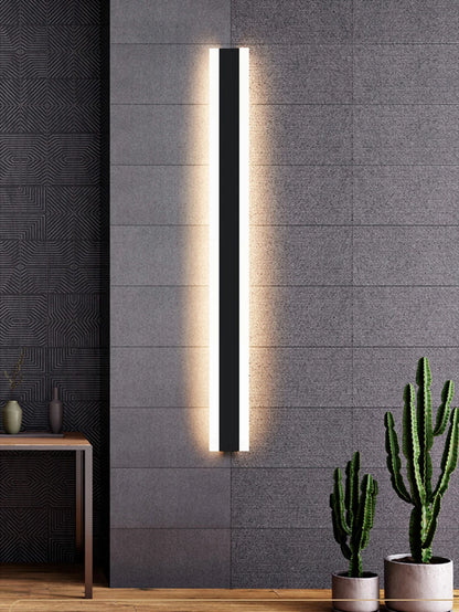 Modern Waterproof LED Wall Lamp – Outdoor Aluminum Strip Light, IP65 Garden Porch Sconce - The Prime Shop
