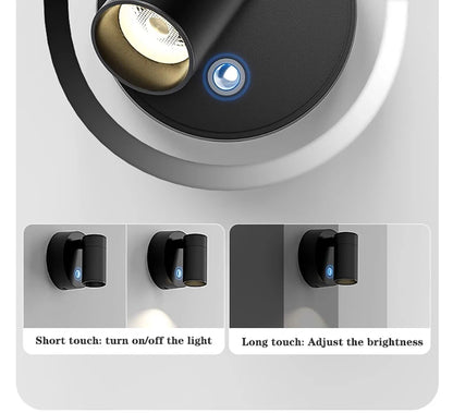 Magnetic LED Wall Lamp – Wireless, Removable, No Wiring, Home Decoration - The Prime Shop