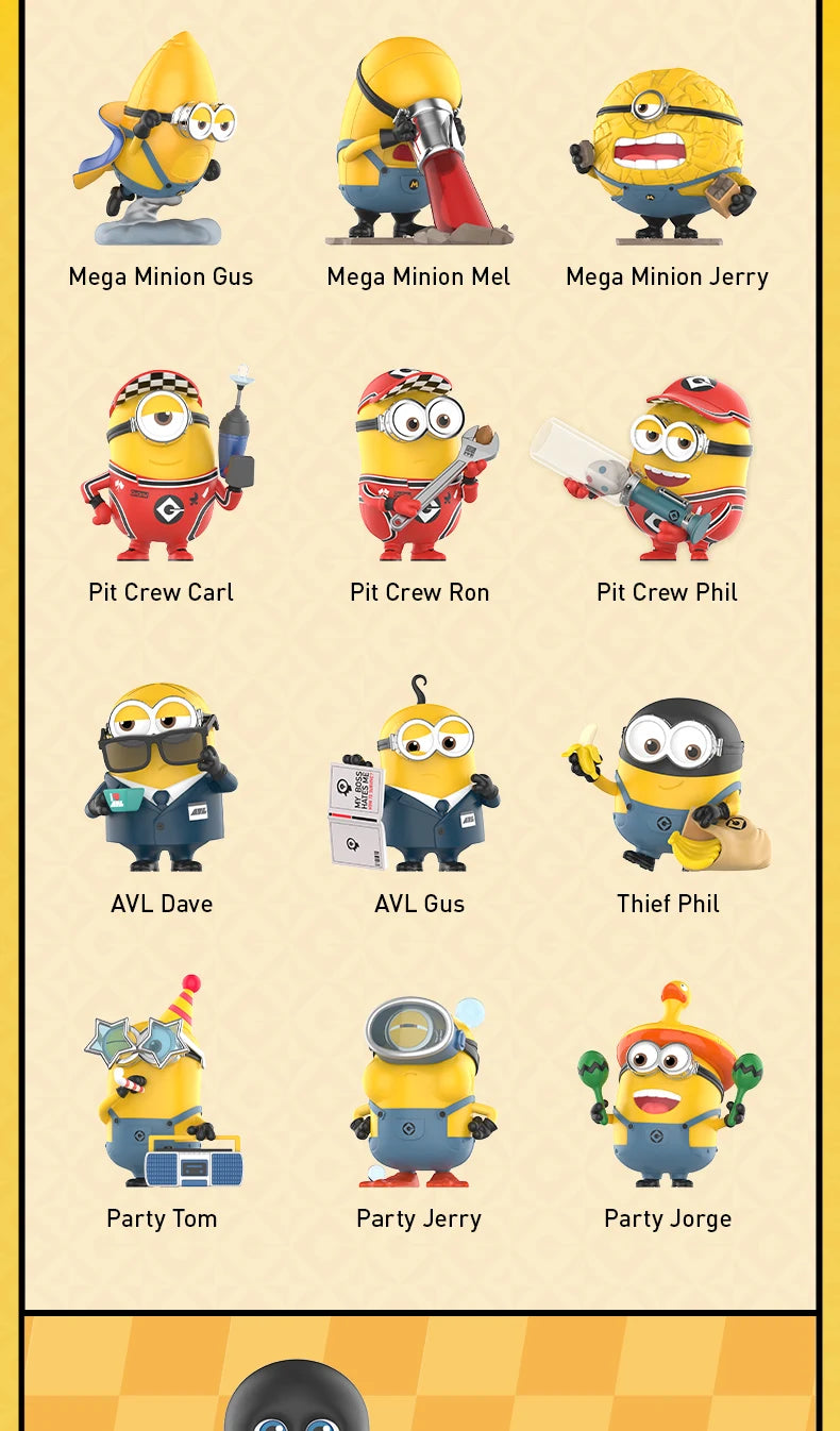 POP MART Despicable Me 4 Mystery Box – Minions Blind Box Action Figures, Perfect Birthday Gift - The Prime Shop