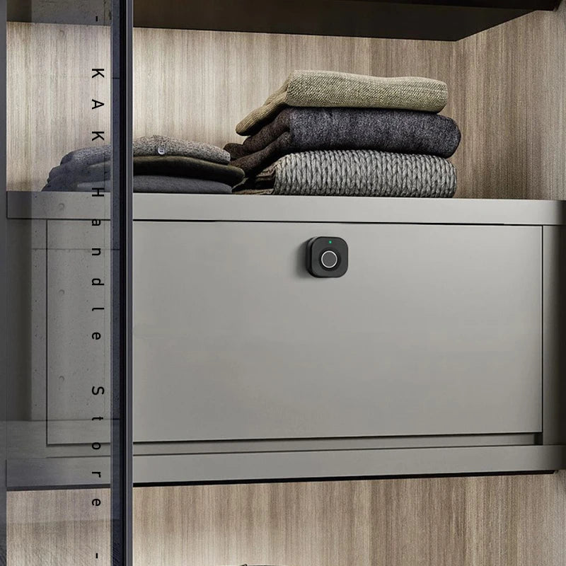 Biometric Fingerprint Keyless Cabinet Lock with Anti-Theft Smart Drawer Security and Long Standby