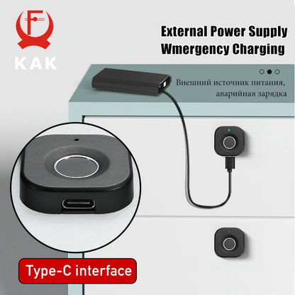 Biometric Fingerprint Keyless Cabinet Lock with Anti-Theft Smart Drawer Security and Long Standby