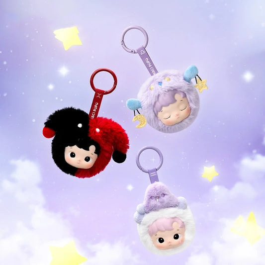 Authentic Hacipupu Constellation Series – Cute Vinyl Keychain Pendant Gift - The Prime Shop