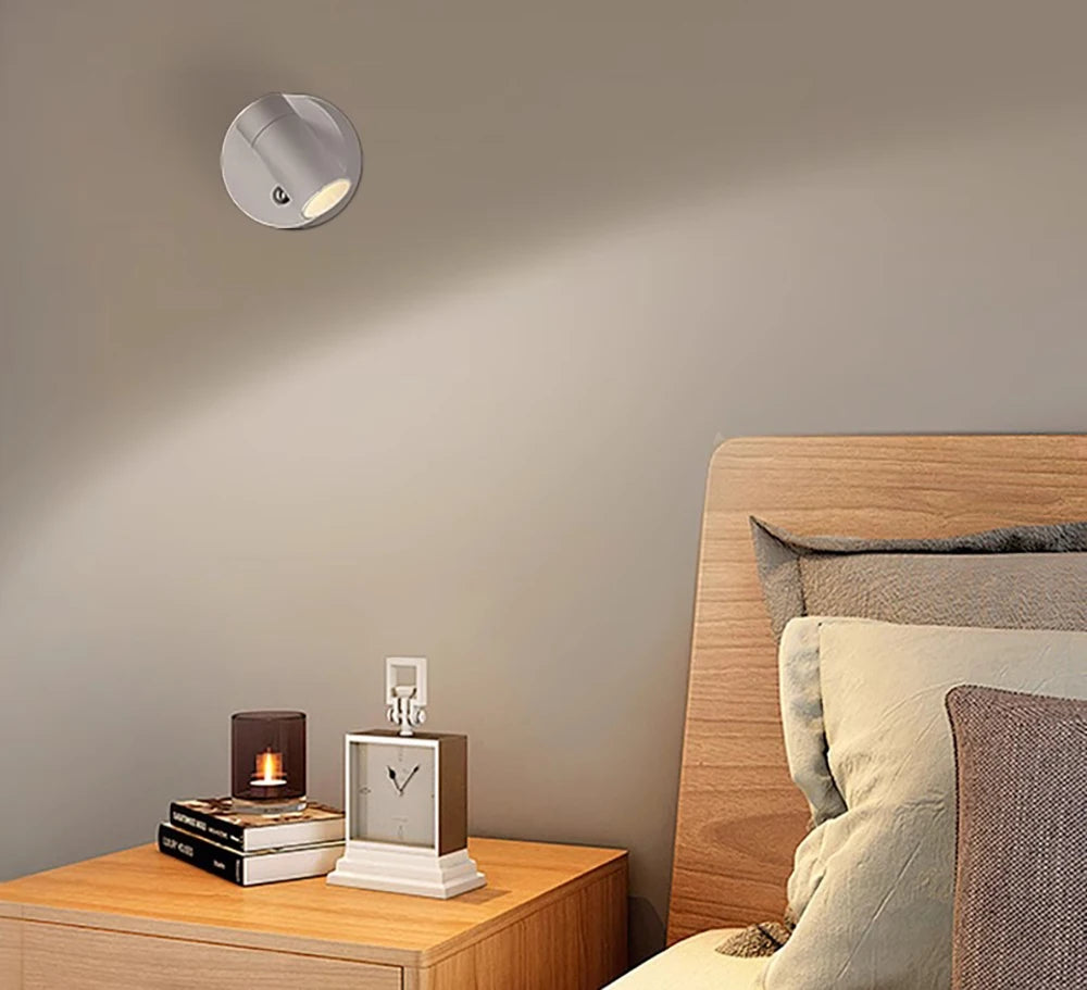 Magnetic LED Wall Lamp – Wireless, Removable, No Wiring, Home Decoration - The Prime Shop