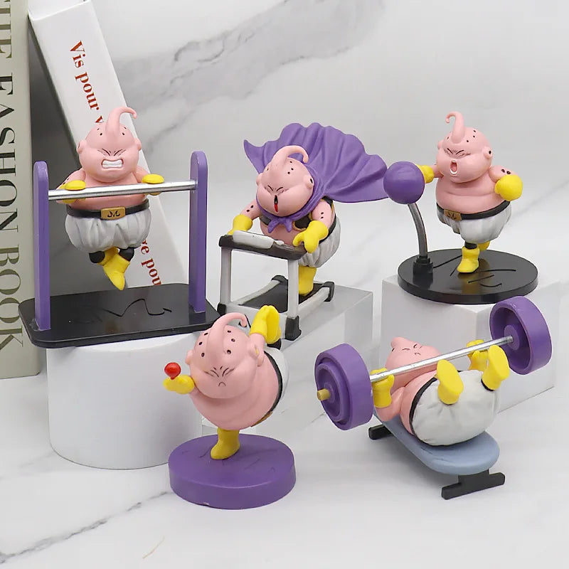 Dragon Ball Z Majin Buu Fitness Action Figures – Collectible Anime Toys Set - The Prime Shop