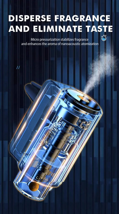 Electric Car Aroma Diffuser – Air Vent Humidifier & Mist Freshener for Odor Removal & Aromatherapy