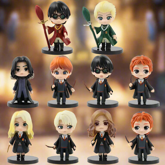 Harry Potter Q Version PVC Figures – Anime Doll Toys for Cake Decoration - The Prime Shop