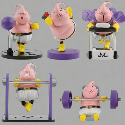 Dragon Ball Z Majin Buu Fitness Action Figures – Collectible Anime Toys Set - The Prime Shop