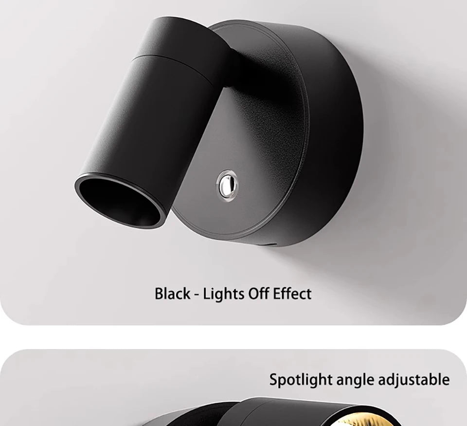 Magnetic LED Wall Lamp – Wireless, Removable, No Wiring, Home Decoration - The Prime Shop