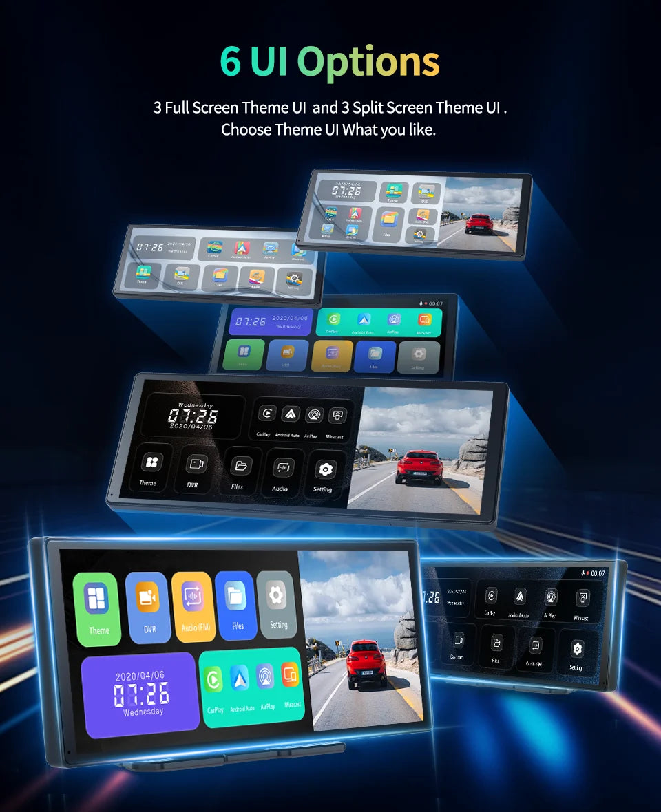 Dash Cam – 11.3" 4K High-Resolution Car Video Recorder with Advanced Features - The Prime Shop