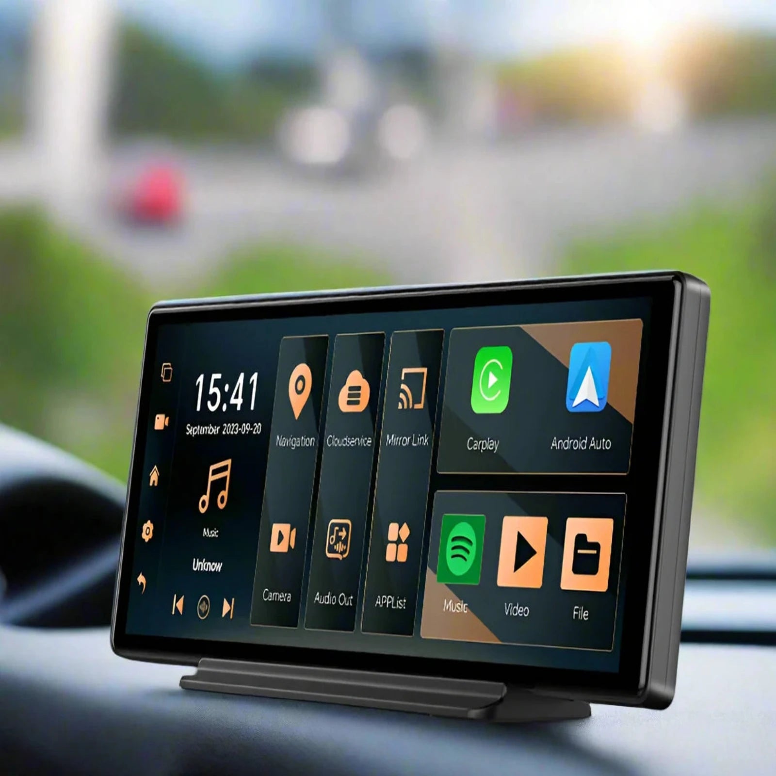 4G Dual Lens 10.26" Dash Cam – Android 13, GPS, CarPlay - The Prime Shop