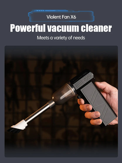 X6 140000RPM Powerful Air Blower – Type-C Rechargeable Turbo Jet Vacuum Dust Cleaner