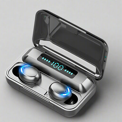 Bluetooth Wireless Earphones – HiFi Stereo Sports Earbuds with Mic & Hands-Free Calling