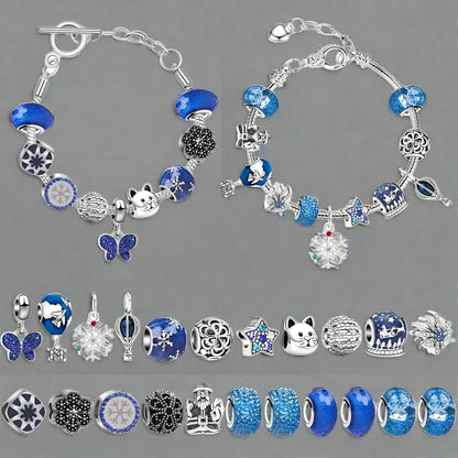 Zodiac Charm Bracelet Advent Calendar – 24 Days Crystal Jewelry Making Kit - The Prime Shop