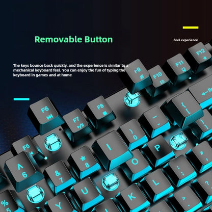 Wired USB RGB Gaming Keyboard & Mouse Combo – Ergonomic, Waterproof Set for Desktop Gamers