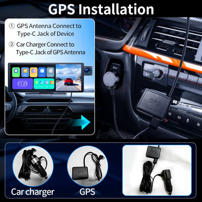 Dash Cam – 11.3" 4K High-Resolution Car Video Recorder with Advanced Features - The Prime Shop