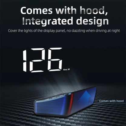 Car Head-Up Display – GPS Digital M2 Speedometer HUD Projector for All Vehicles