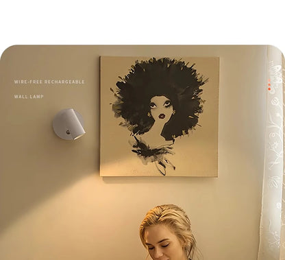 Magnetic LED Wall Lamp – Wireless, Removable, No Wiring, Home Decoration - The Prime Shop