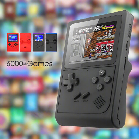 Portable Retro Handheld Game Console – Mini GB300 with NES/SNES/GBA Emulators, Perfect Kid Gift