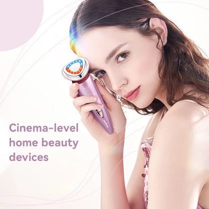 Ion Microcurrent Facial Massager – Mini Beauty Device for Deep Cleaning and Tightening - The Prime Shop