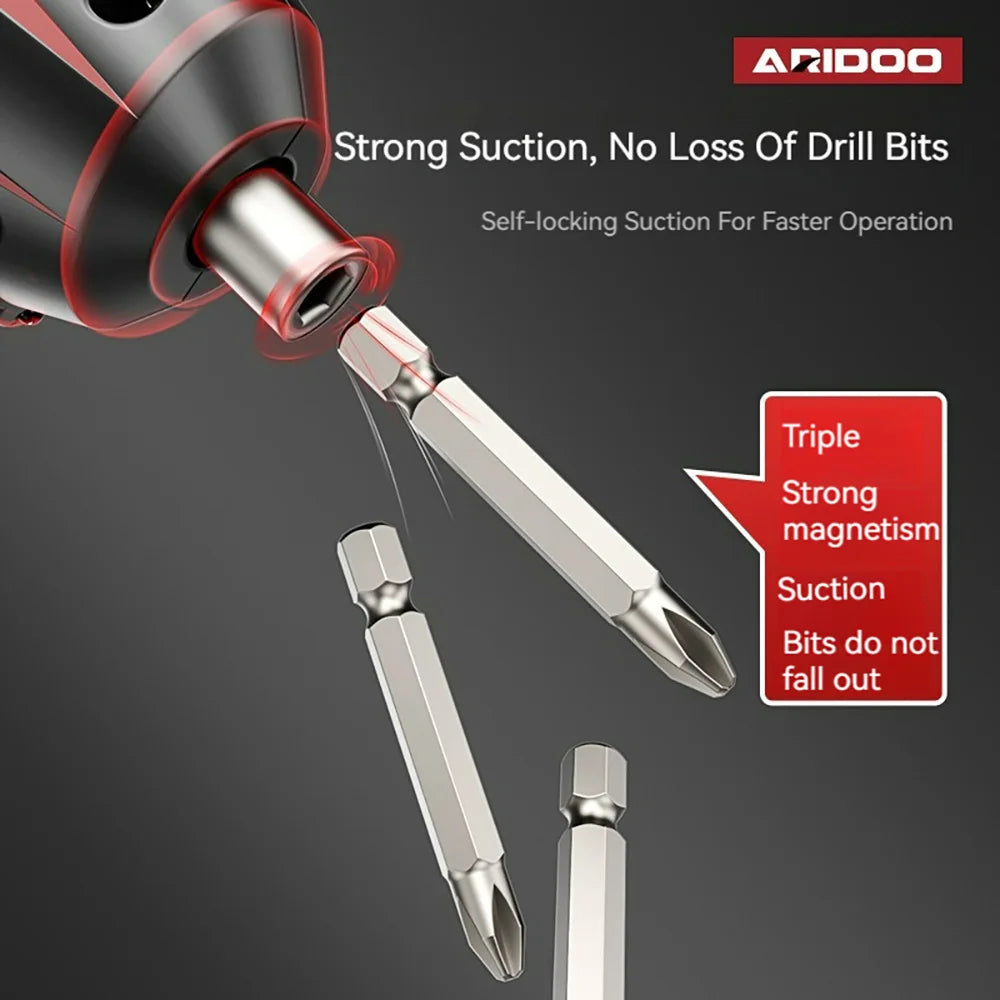 Portable Electric Screwdriver – Compact, Rechargeable Tool for Easy DIY Projects - The Prime Shop