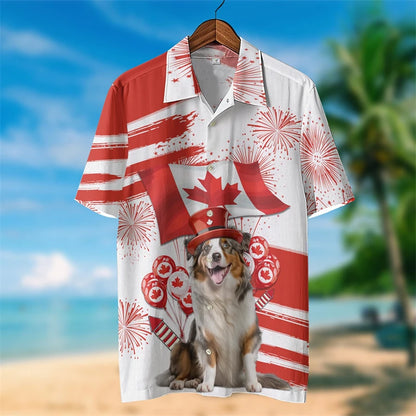 Happy Canada Day 3D Shirt – Maple Leaf Patriotic Tee for Men & Women