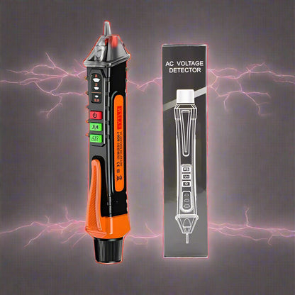 Non-Contact Voltage Tester Pen, Smart AC Detector 12-1000V with Breakpoint Finder
