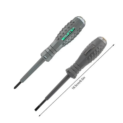 Electrician Screwdriver 12-220V Voltage Tester Pen – AC/DC Induction Insulated Hand Tools