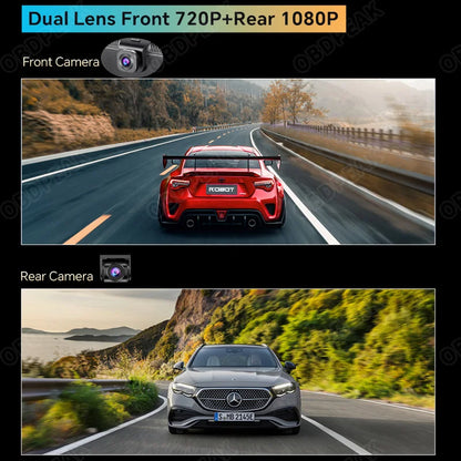 4G Dual Lens 10.26" Dash Cam – Android 13, GPS, CarPlay - The Prime Shop