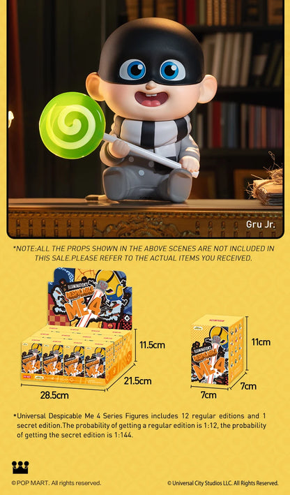 POP MART Despicable Me 4 Mystery Box – Minions Blind Box Action Figures, Perfect Birthday Gift - The Prime Shop