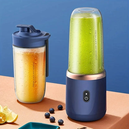 Portable Blender Bottle Electric 6 Blades Multifunction Juice Blender Fresh Juice Smoothie Blender Ice CrushCup Food Processor - The Prime Shop