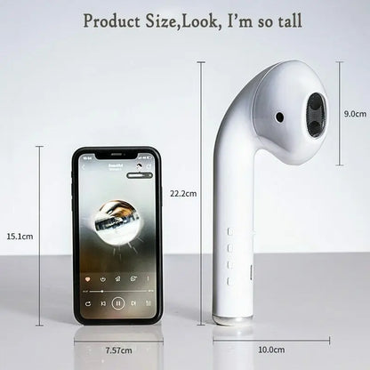 Oversized Giant Bluetooth Headset Speaker for AirPods Pro Wireless Audio Soundbar Gift