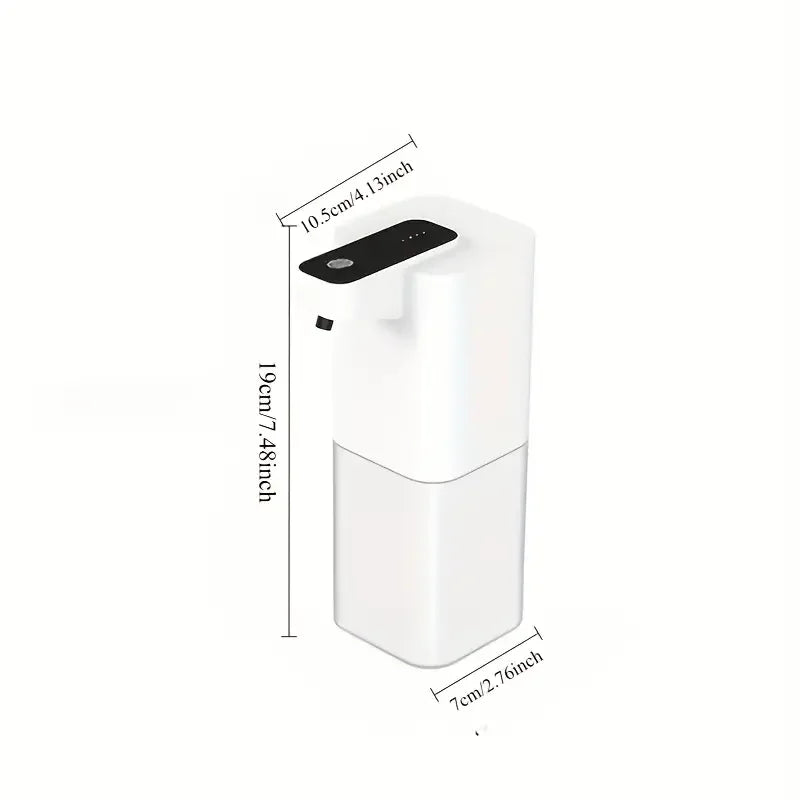 Automatic Infrared Soap Dispenser – Touchless, USB Rechargeable Foaming Sanitizer for Home & Bathrooms