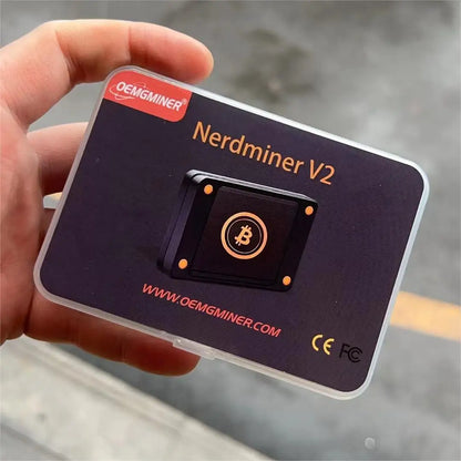 Nerdminer V2 Firmware 1.6.3 T-Display S3 Board 78K/S Hashrate BTC Solo Miner