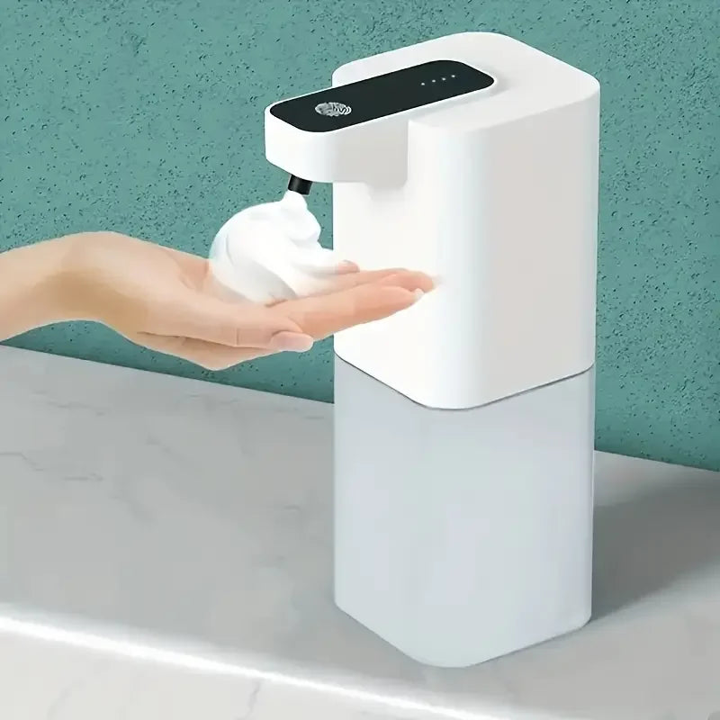 Automatic Infrared Soap Dispenser – Touchless, USB Rechargeable Foaming Sanitizer for Home & Bathrooms