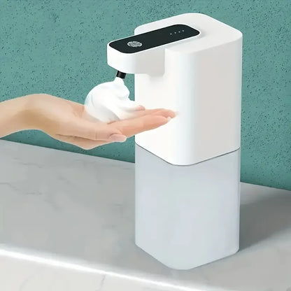 Automatic Infrared Soap Dispenser – Touchless, USB Rechargeable Foaming Sanitizer for Home & Bathrooms